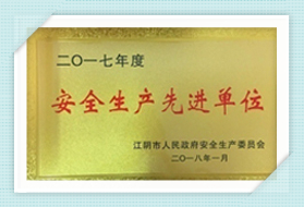 安全生產(chǎn)先進(jìn)單位